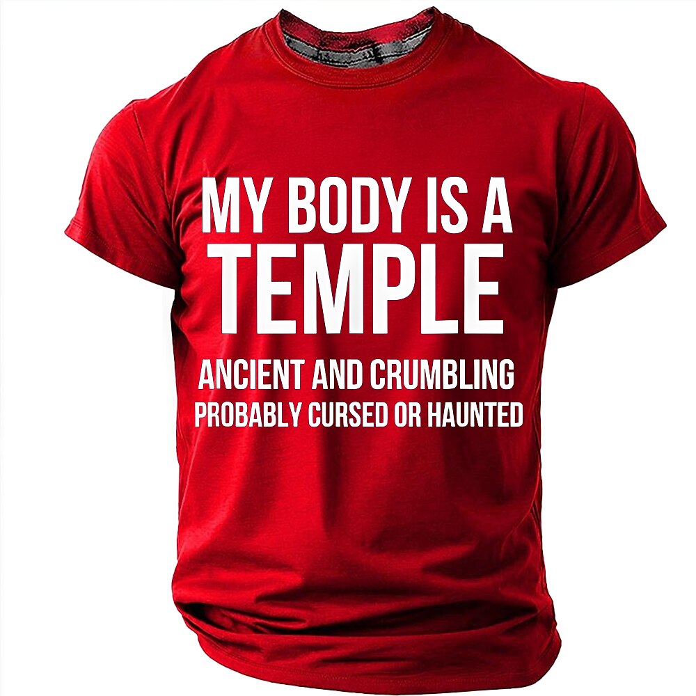 Men's Daily Funny Tee