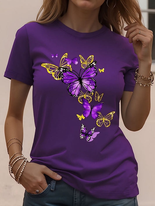 Women's Butterfly Garden Graphic Tee