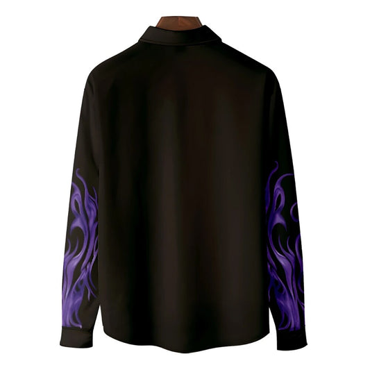 Men's Halloween Black Cat Shirt