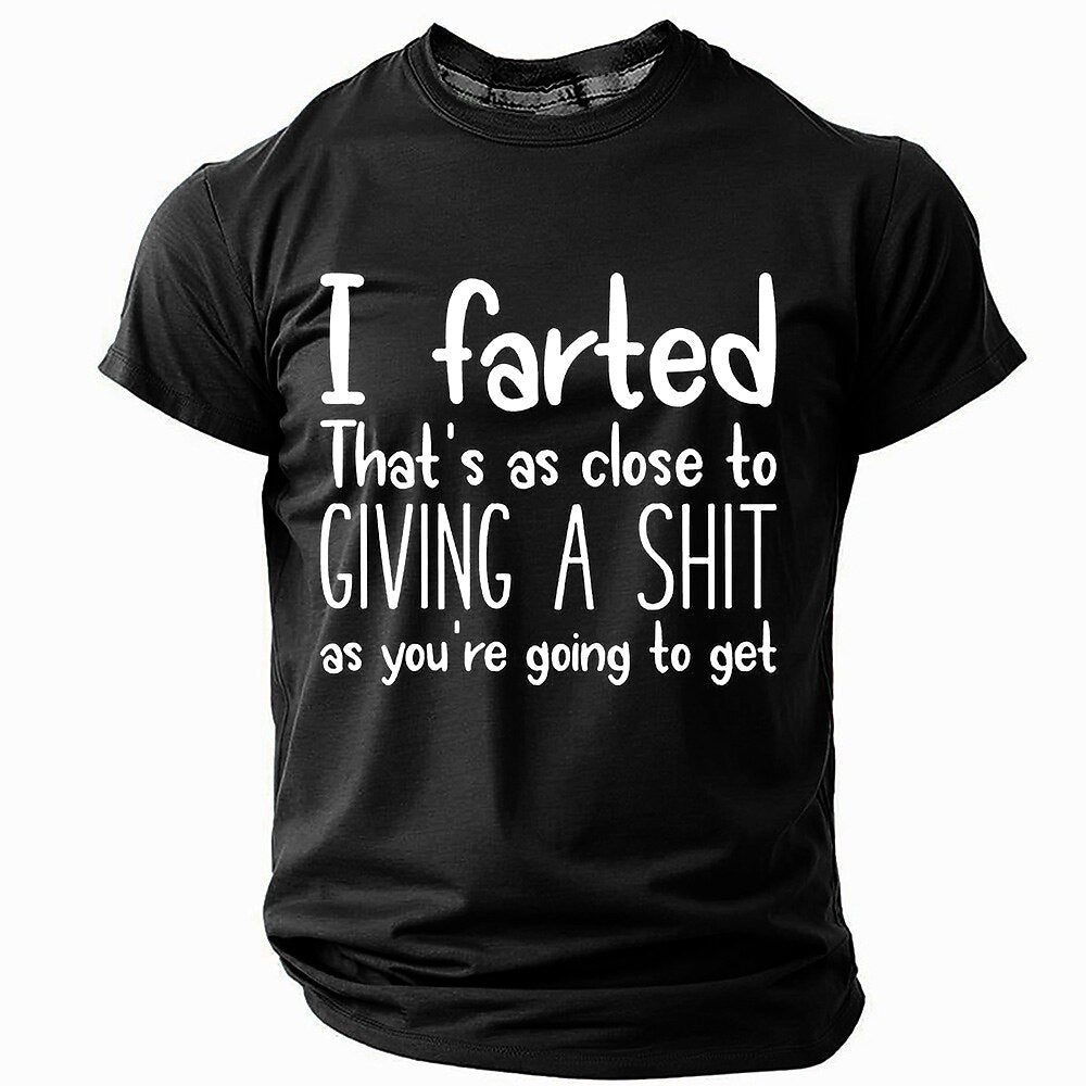 Men's Casual Graphic Tee