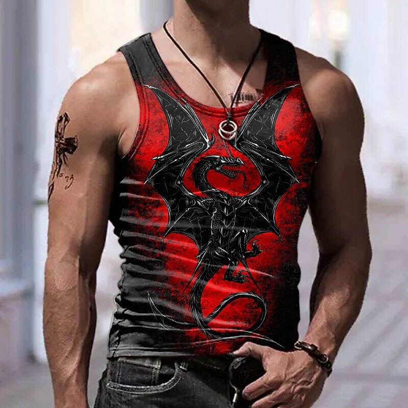 Men's Dark Creature Halloween Graphic Tee