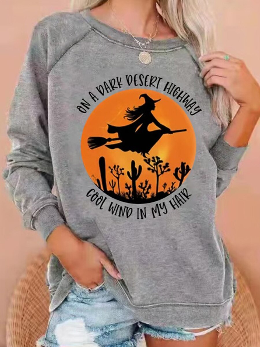 Women's Halloween Mystic Witch Sweatshirt