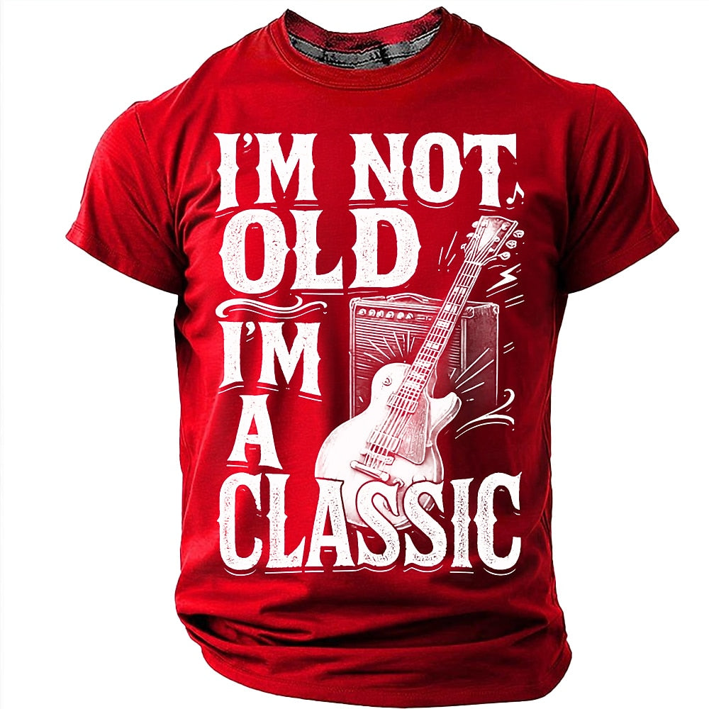 Men's Classic Guitar Legend Graphic Tee