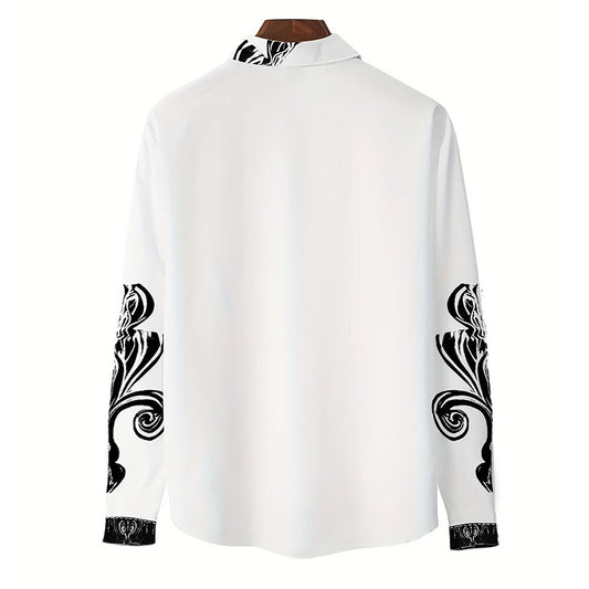 Men's Halloween Black Cat Shirt