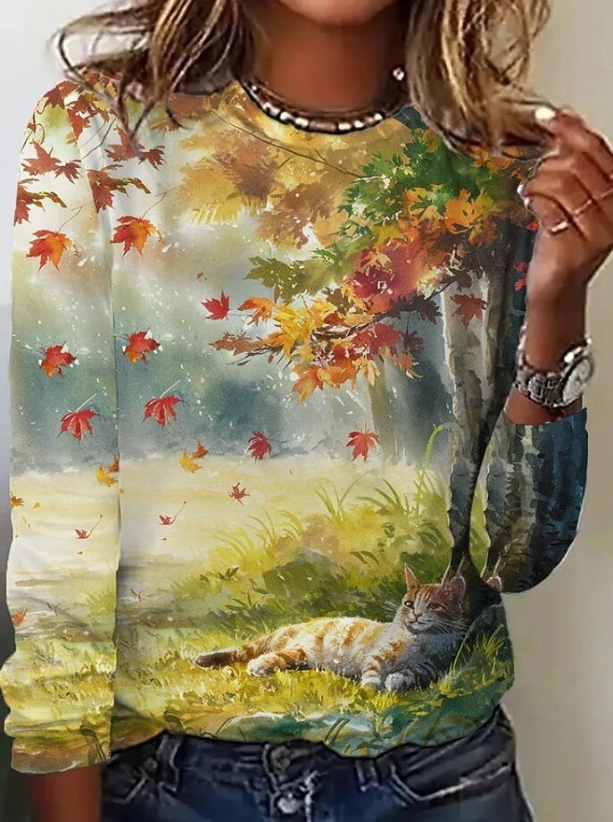 Women's Vintage Botanical Garden Graphic Tee