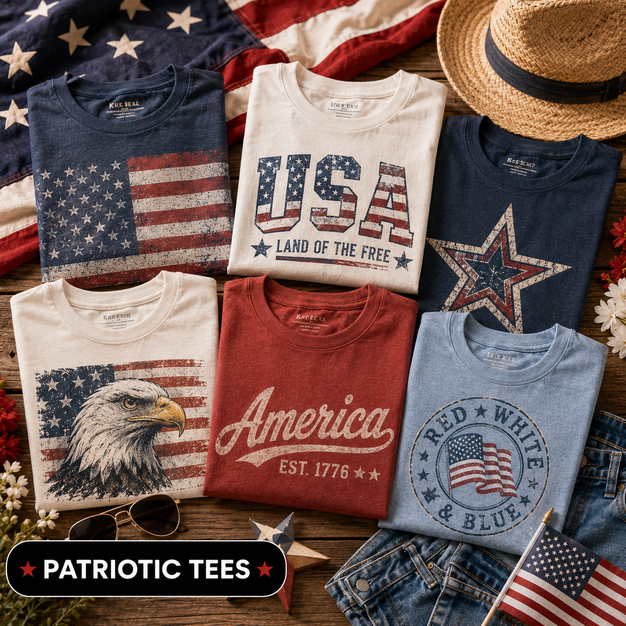 USA Patriotic Tees
