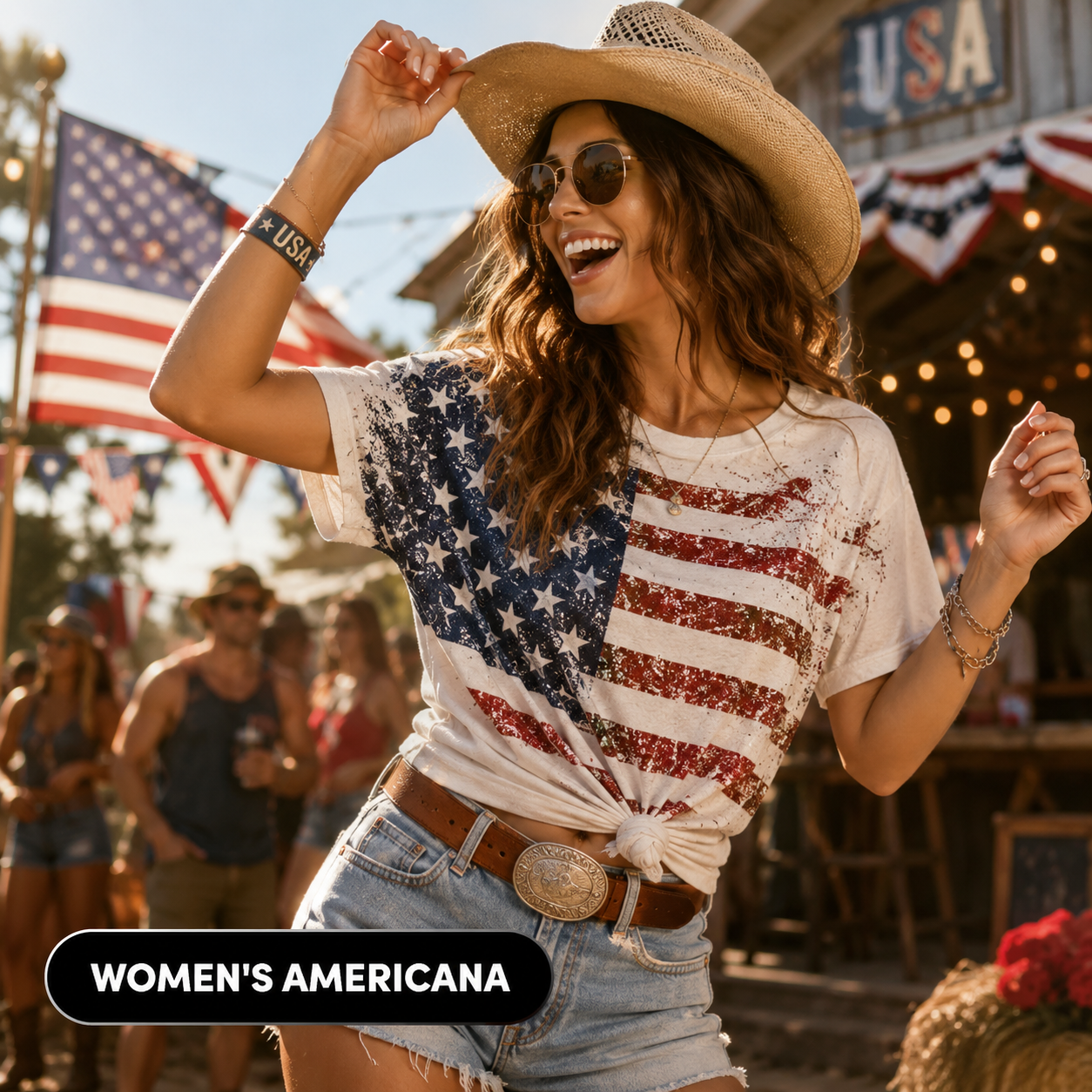 Women's Patriotic Apparel