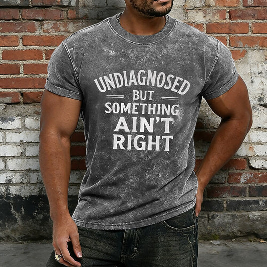 Men's Retro Graphic Print Tee