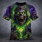Men's Skull Bone Gothic Street Tee