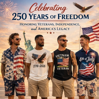 Men's Stars Stripes Classic Polo