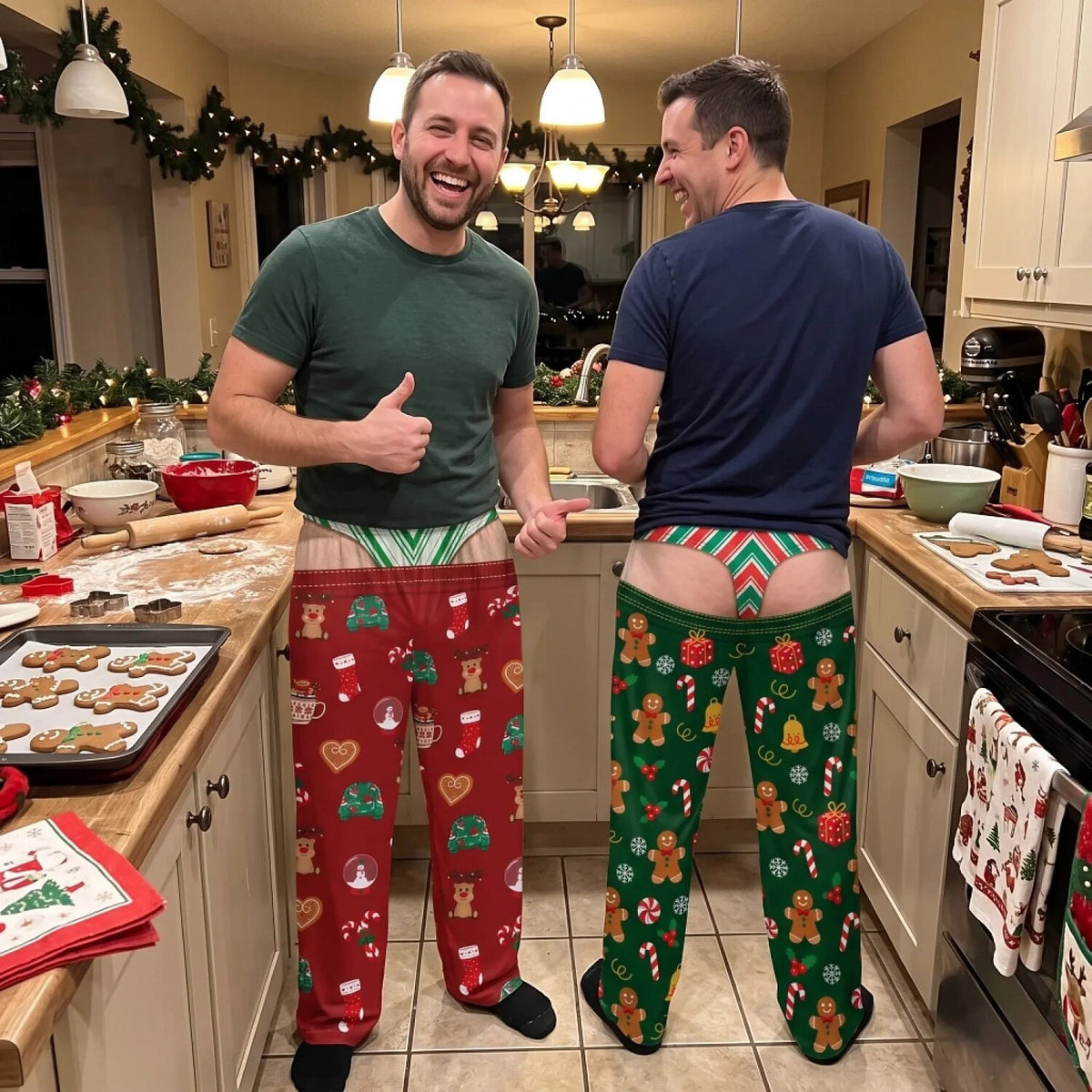 Fun Family Gingerbread Gift Pajama Pants