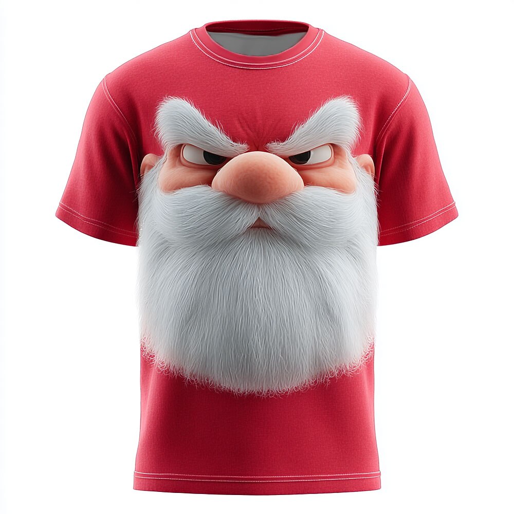 Christmas Santa Streetwear Graphic Tee