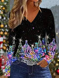 Women's Christmas Graphic Graphic Shirt