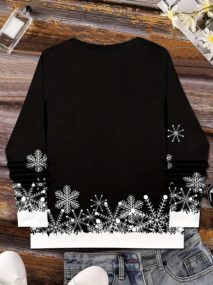 Women's Christmas Graphic Cozy Shirt