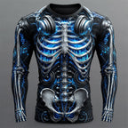 Men's Carnival Skull Skeleton T-Shirt