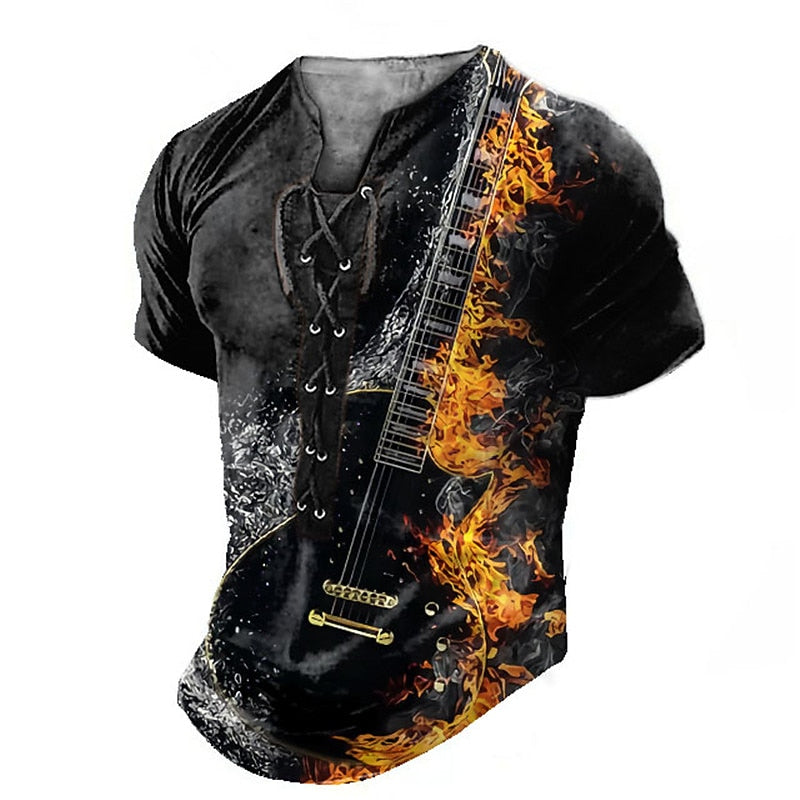Men's Gothic Guitar Festival Graphic Tee