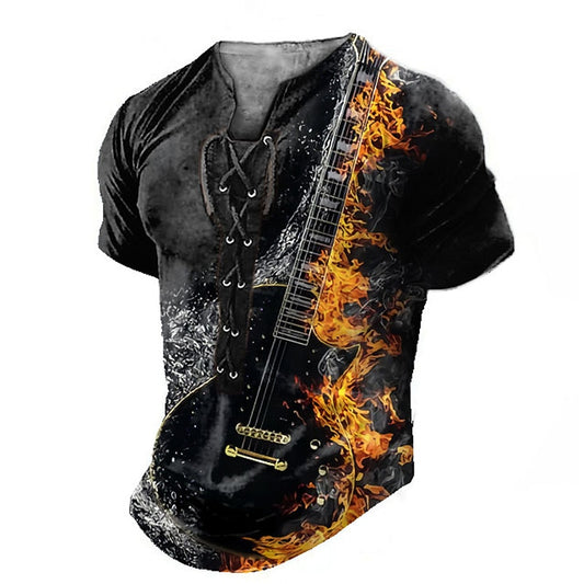 Men's Gothic Guitar Festival Graphic Tee