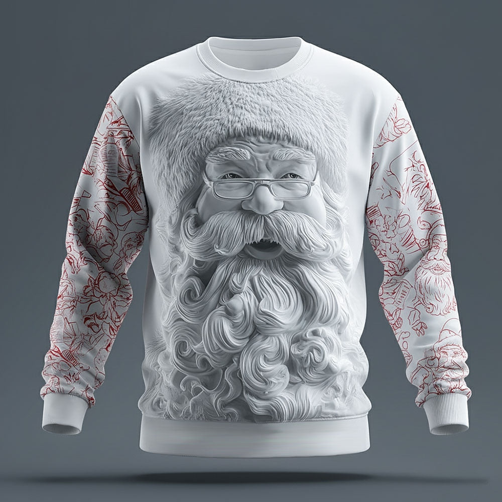 Christmas Santa Festive Holiday Jolly Sweatshirt