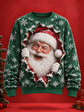 Women's Christmas Animal Graphic Sweatshirt