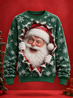Women's Christmas Animal Graphic Sweatshirt
