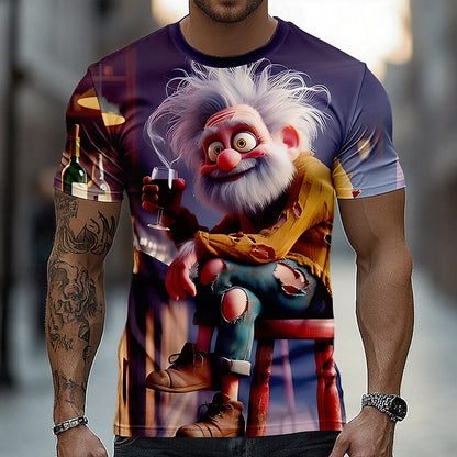 Men's Wine Bar Grandpa Graphic Tee