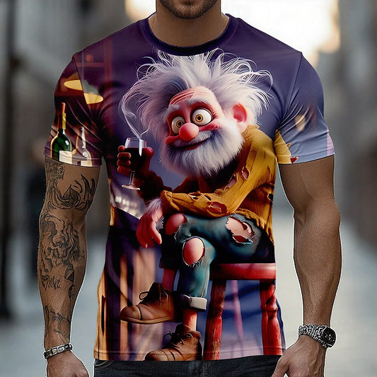 Men's Wine Bar Grandpa Graphic Tee