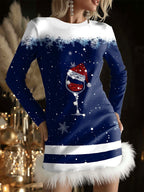 Women's Christmas Festive Modern Dress