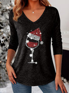 Women's Christmas Graphic Classic Shirt
