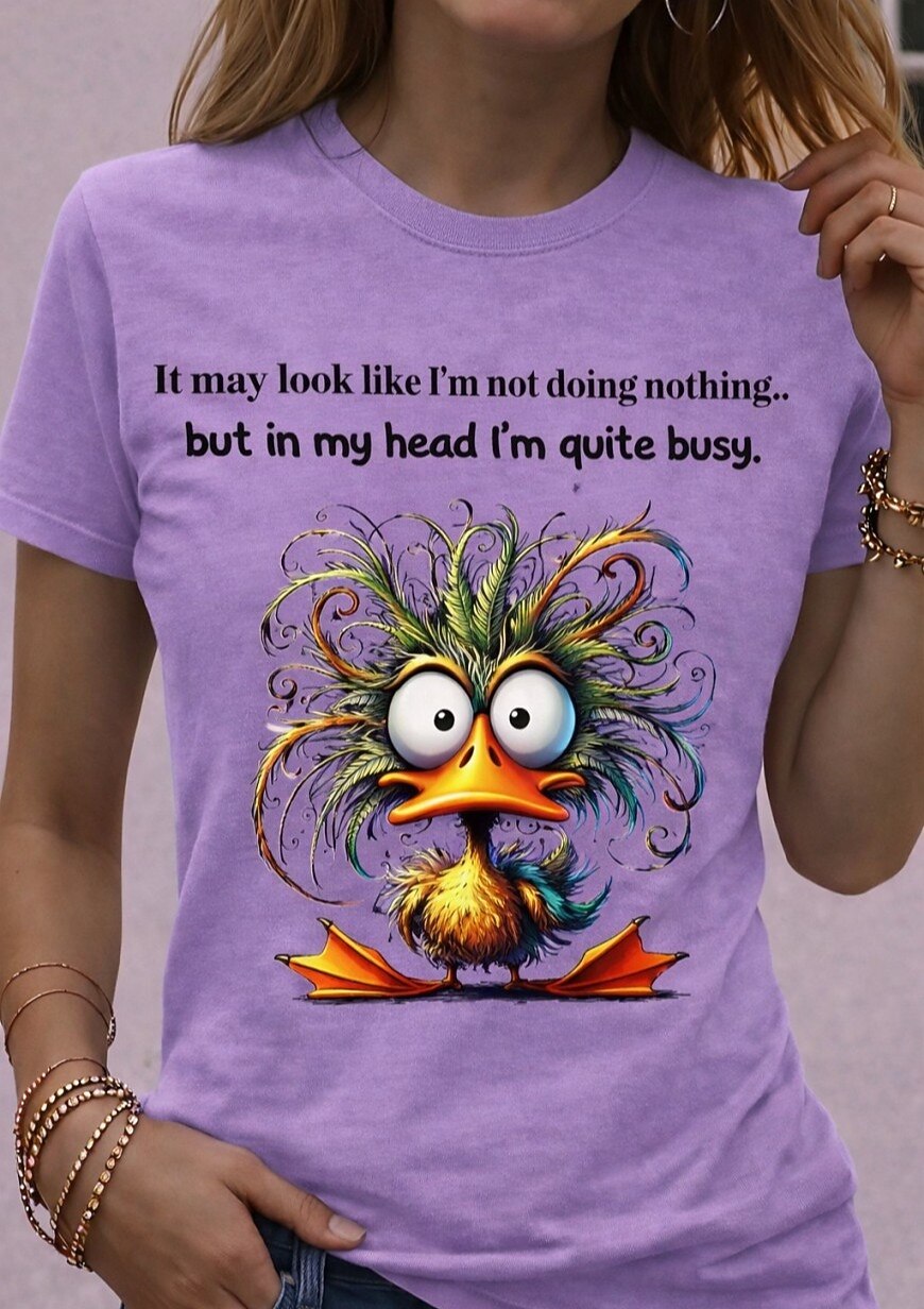 Women's Playful Animal Quote Graphic Tee