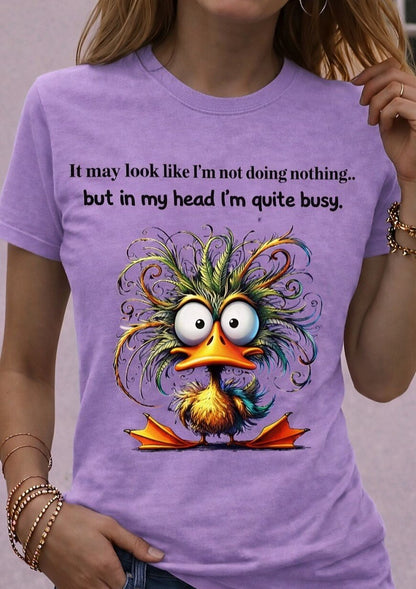 Women's Playful Animal Quote Graphic Tee