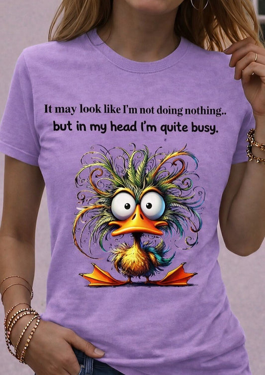 Women's Playful Animal Quote Graphic Tee