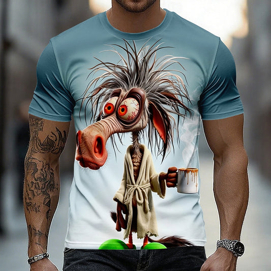 Men's Western Horse Spirit Graphic Tee