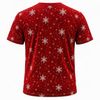 Christmas Santa Fake Belly Graphic T-Shirt