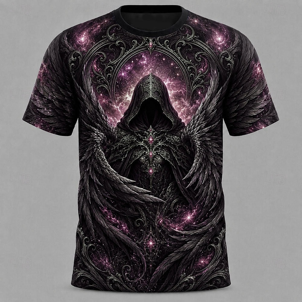 Men's Winged Grim Reaper Party Tee
