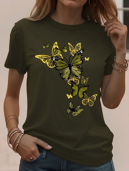 Women's Butterfly Garden Graphic Tee