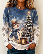Christmas Tree Snowflake Women's Shirt