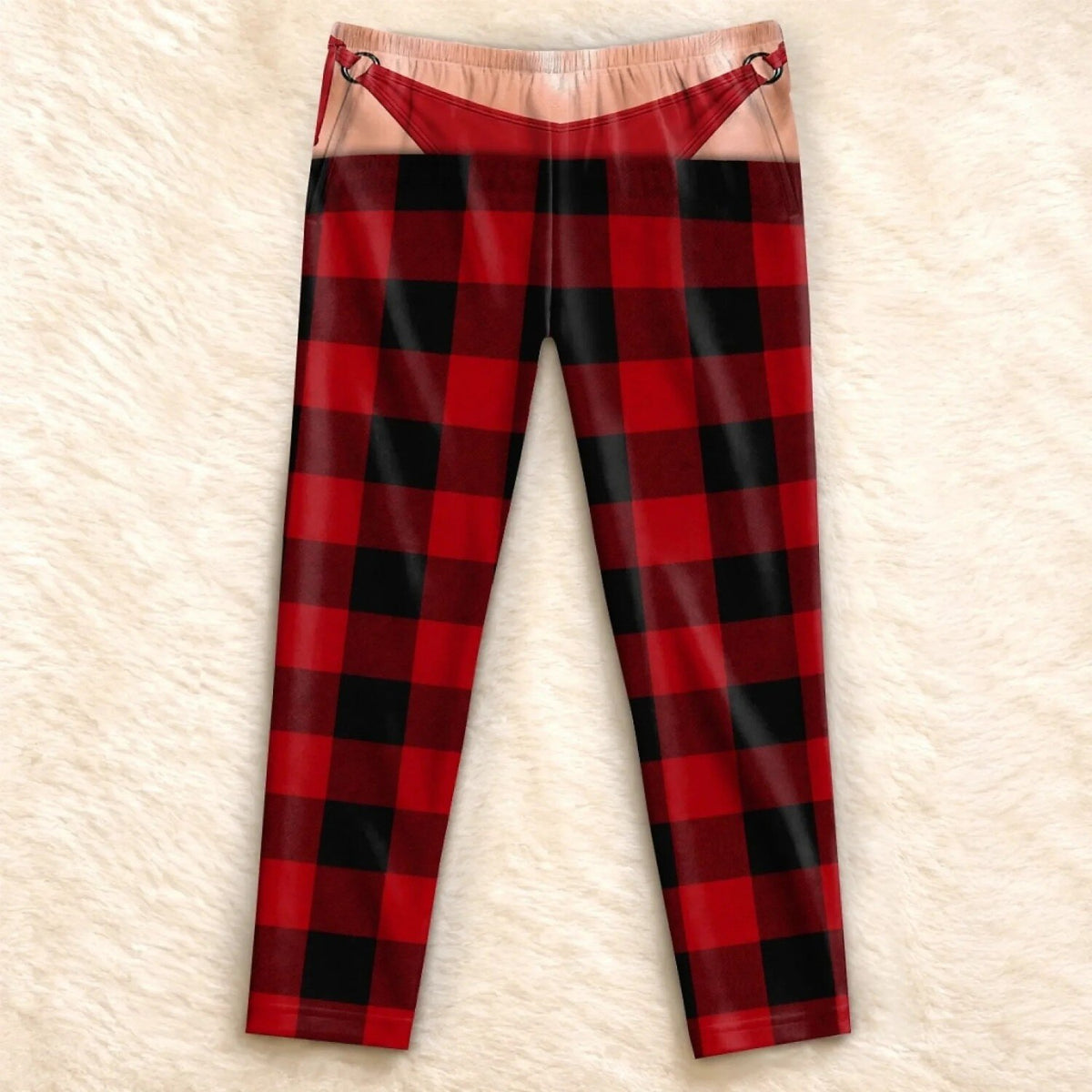Funny Christmas Pajama Pants with Pockets
