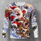 Men's Christmas Festive Casual Shirt