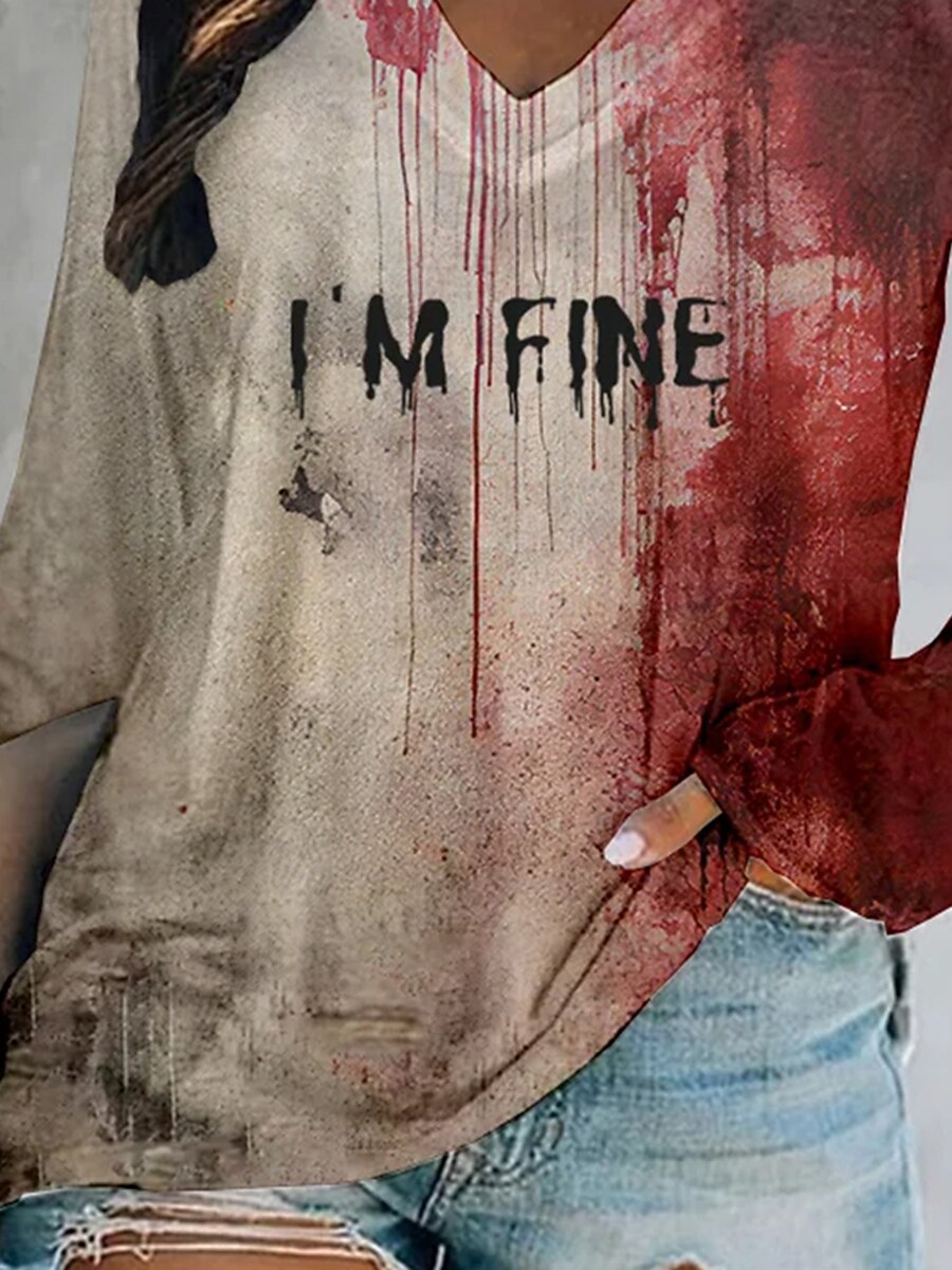 Women's Halloween Haunted Tee