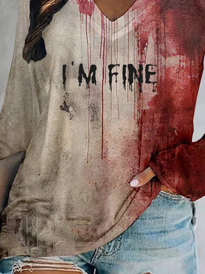 Women's Halloween Haunted Tee