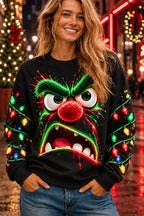 Women's Christmas Holiday Pullover Sweatshirt