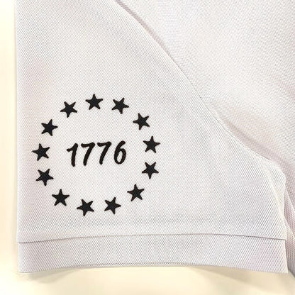 Men's Independence Day Flag Polo