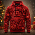Santa Christmas Ugly Streetwear Hoodie