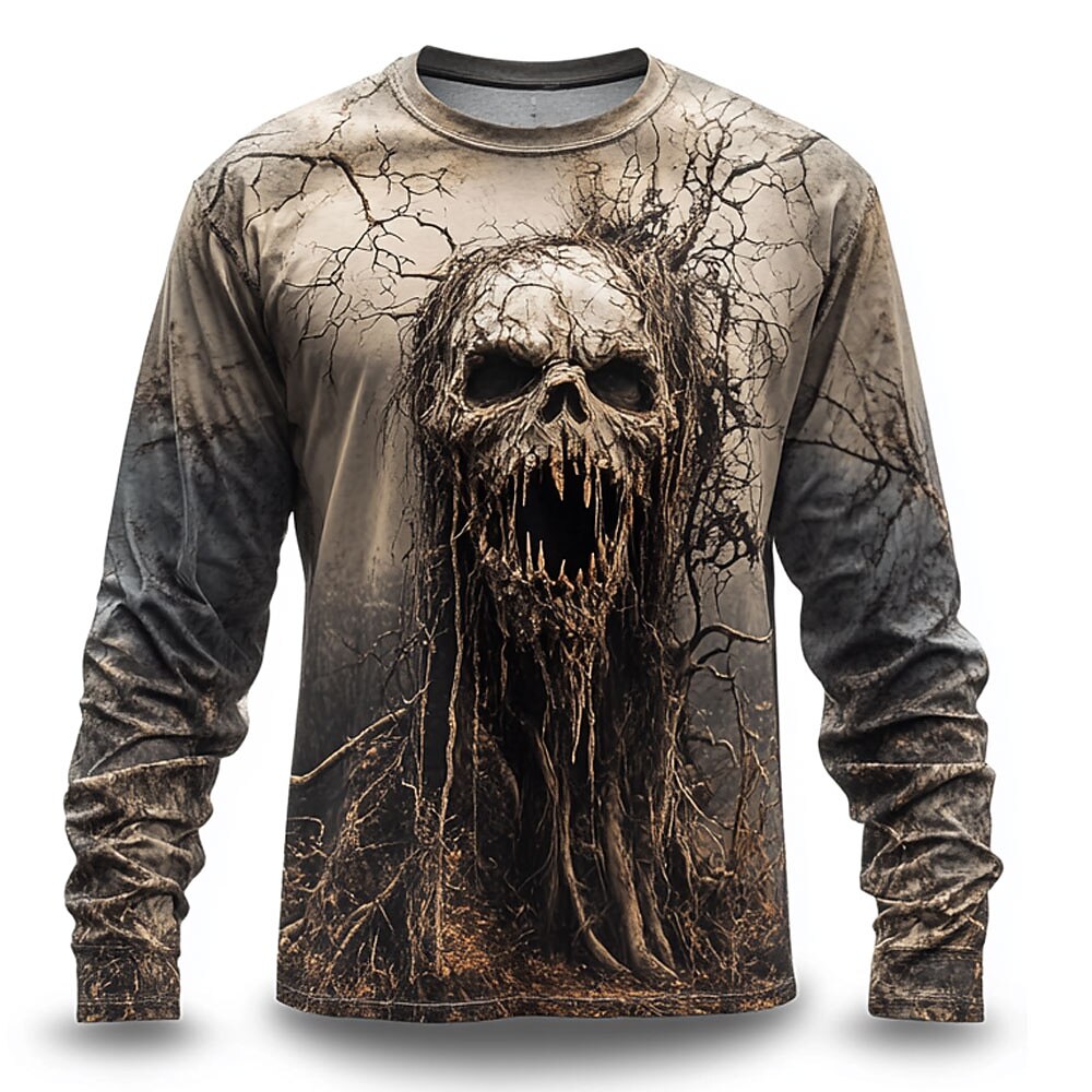 Men's Midnight Skull Horror Tee