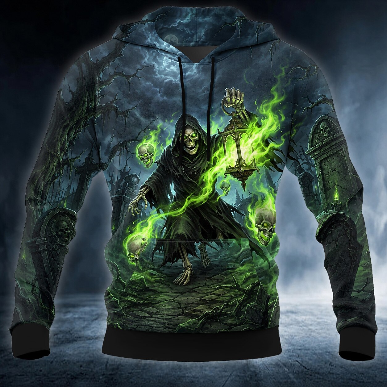 Men's Halloween 3D Print Hoodie