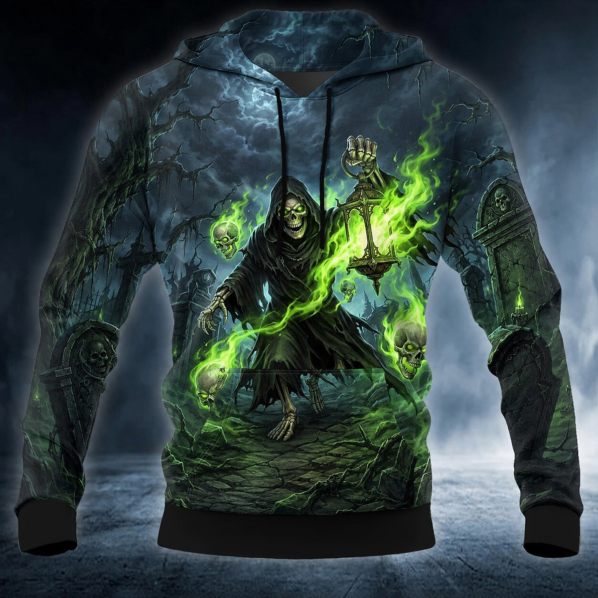 Men's Halloween 3D Print Hoodie