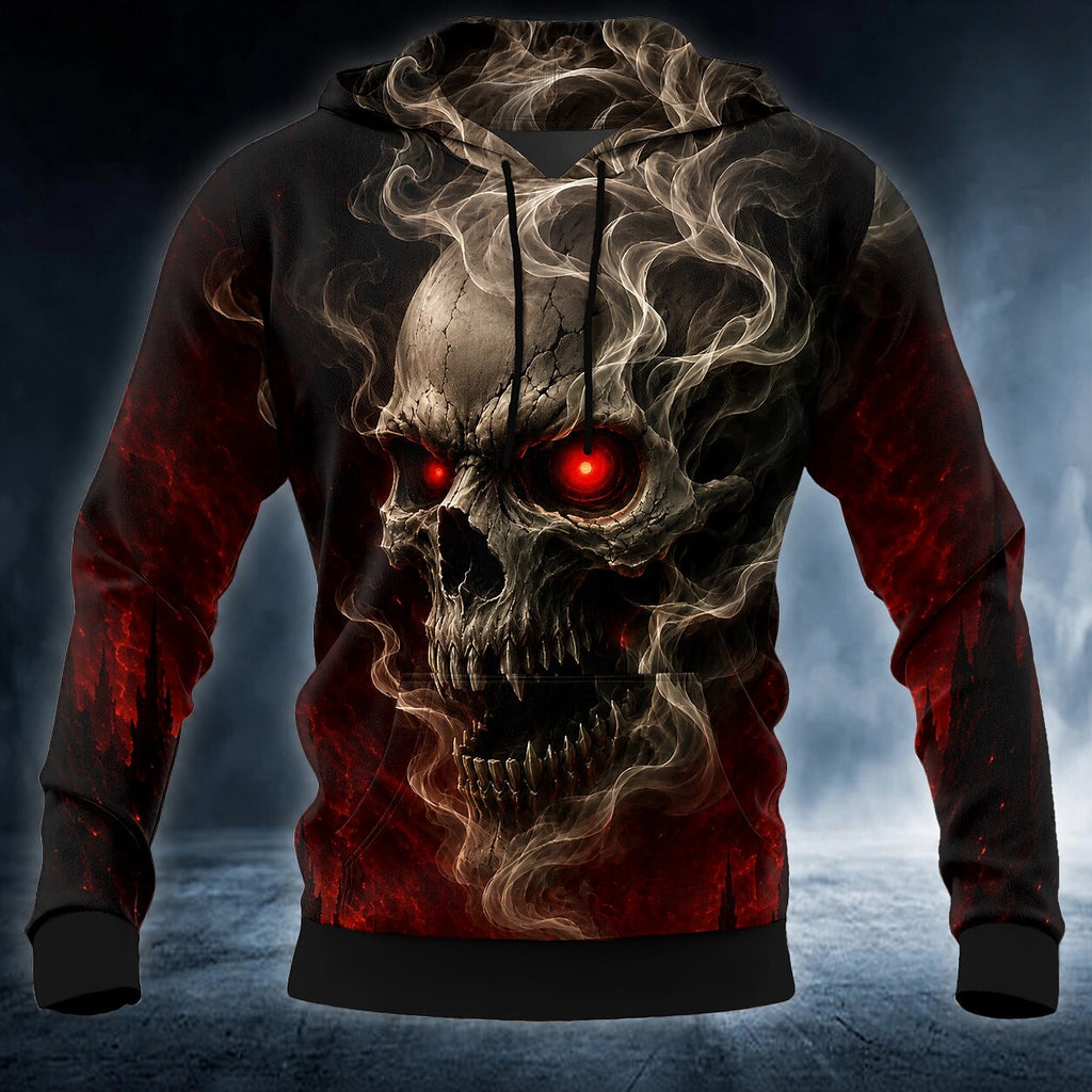 Men's Halloween Gothic Casual Hoodie