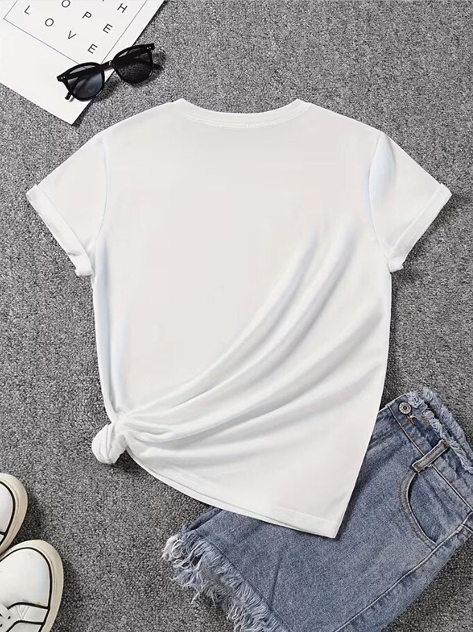 Women's Cotton Wildflower Graphic Tee