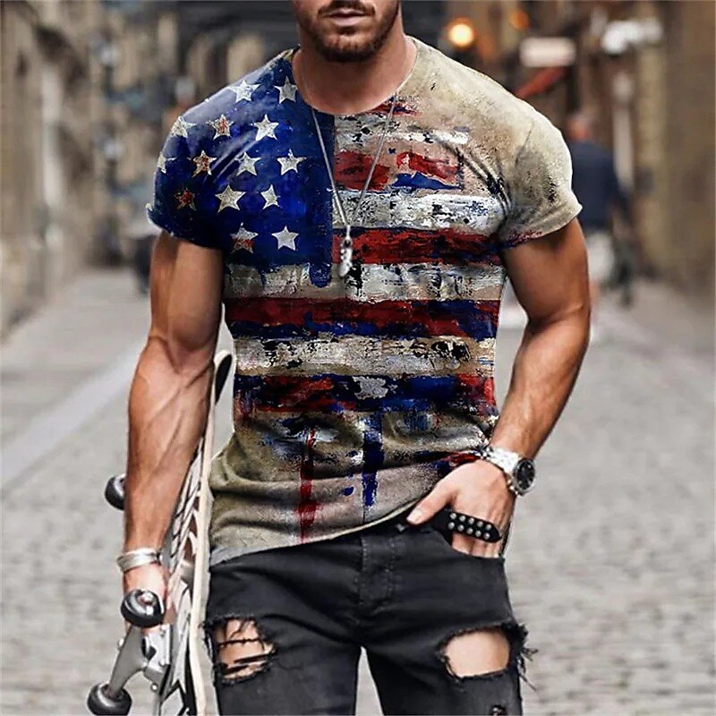 Men's Stars & Stripes Tee