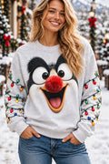 Christmas Tie Dye Vintage Sweatshirt